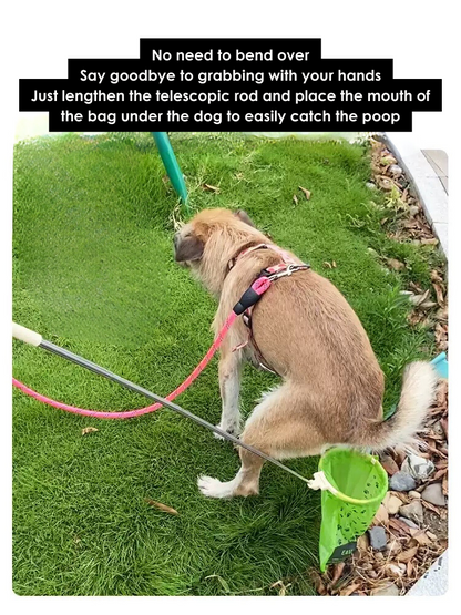 Dog hands free poo picker