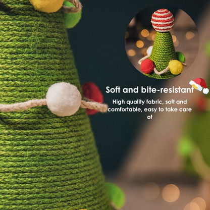 Christmas Tree Scratching Cat Toy