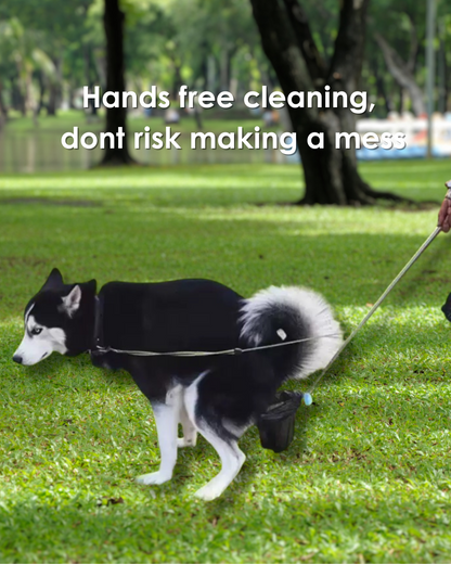 Dog hands free poo picker