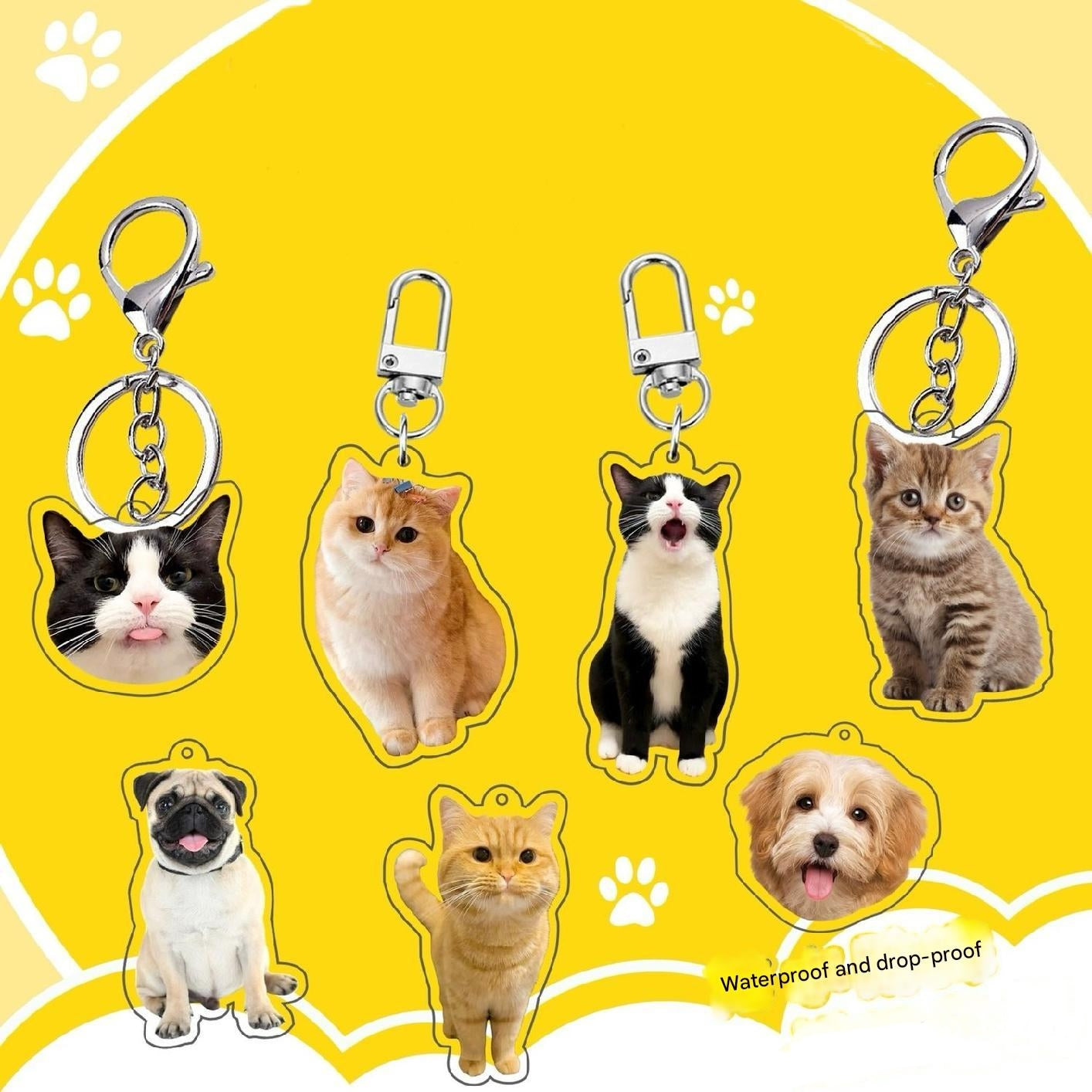 Custom Pet Keyring