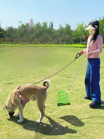 Dog hands free poo picker