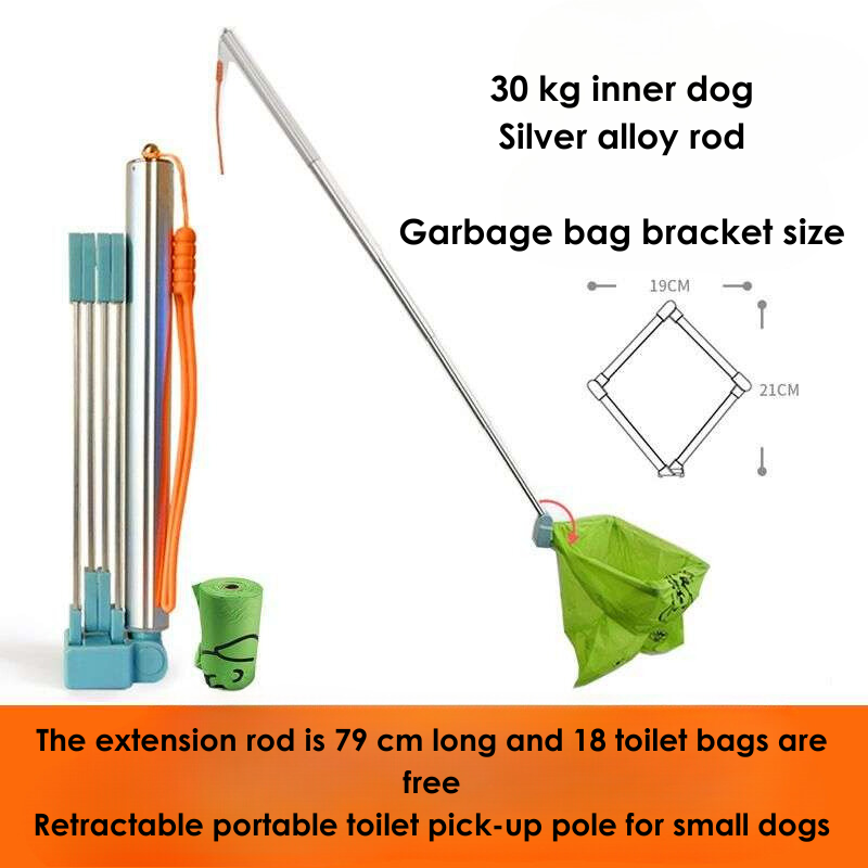 Dog hands free poo picker