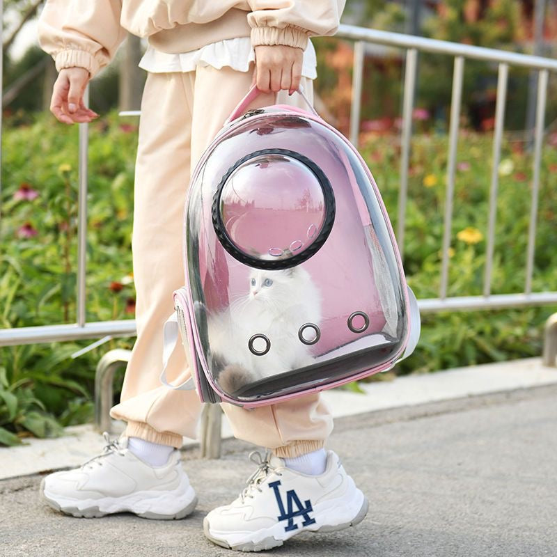 See-through backpack for pet