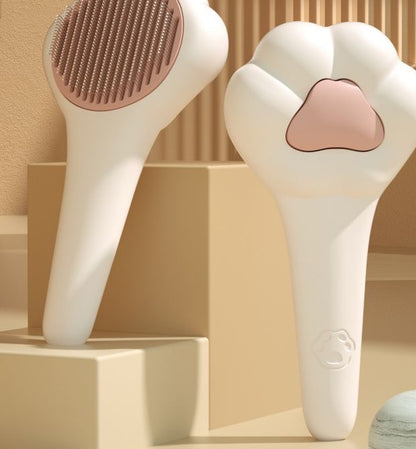 Cat Paw shaped hairbrush