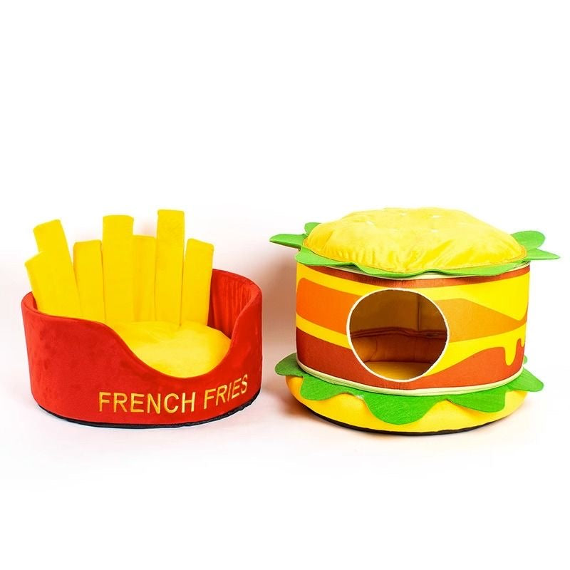 Burger/Fries pet bed