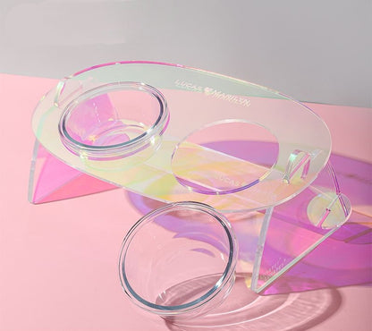 Transparent pet bowl 6 Styles