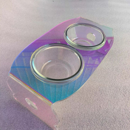 Transparent pet bowl 6 Styles