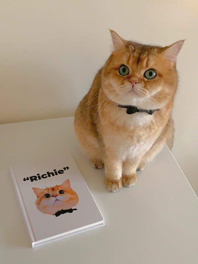 Custom Pet Notepad/Journal Cartoonish design