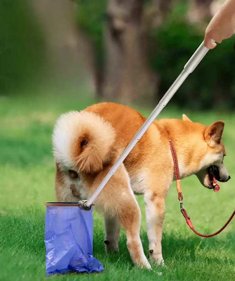 Dog Advanced waste picker w/ light (pooper scooper)